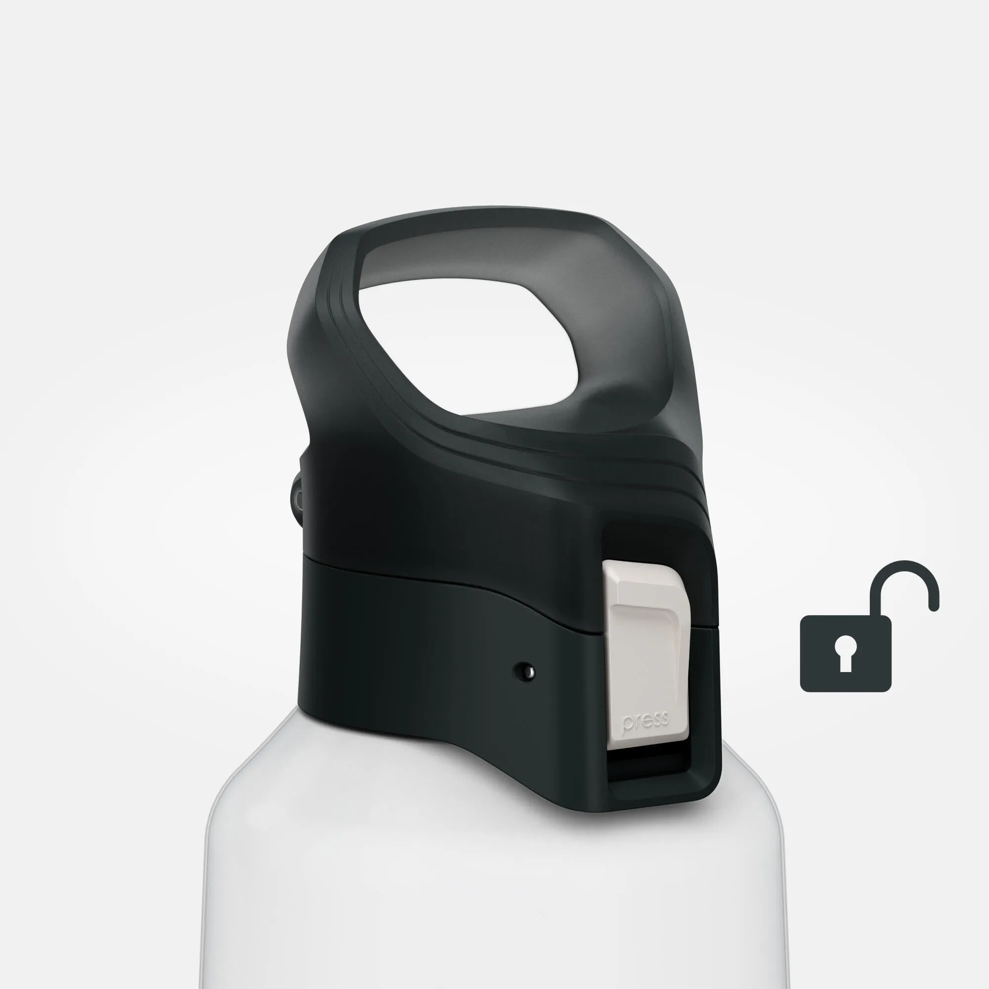 Quechua MH500, Quick Opening Top for Flask