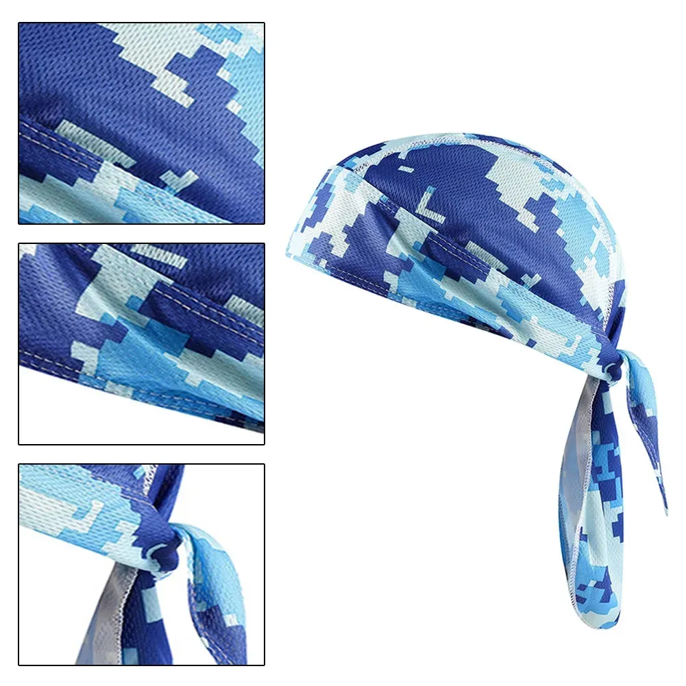 Quick Dry Cycling Cap Head Scarf Summer Men Running Riding Bandana Headscarf Pirate Cap Headband Men Head Scarf
