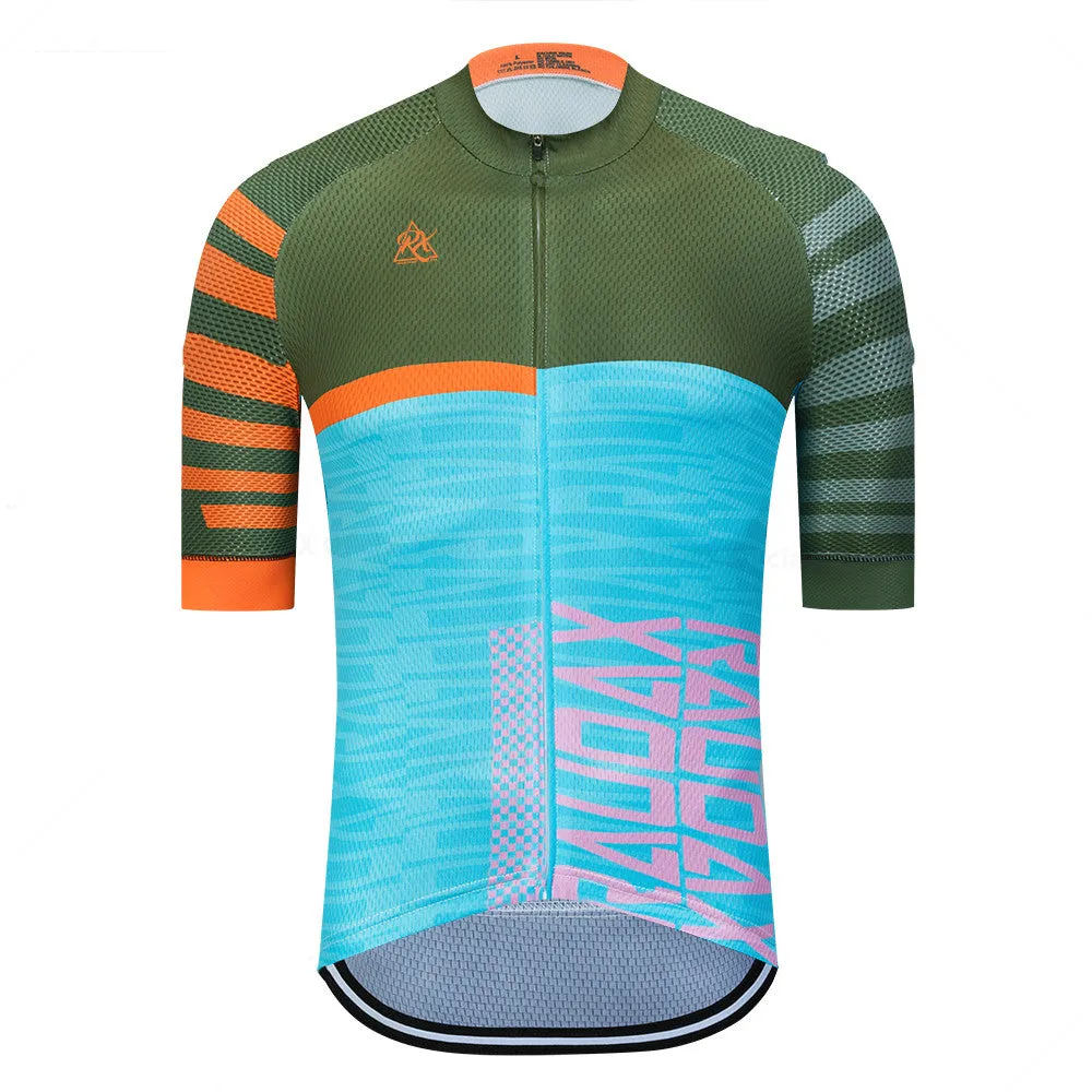 Raudax Summer Short Sleeve Triathlon Cycling Jersey