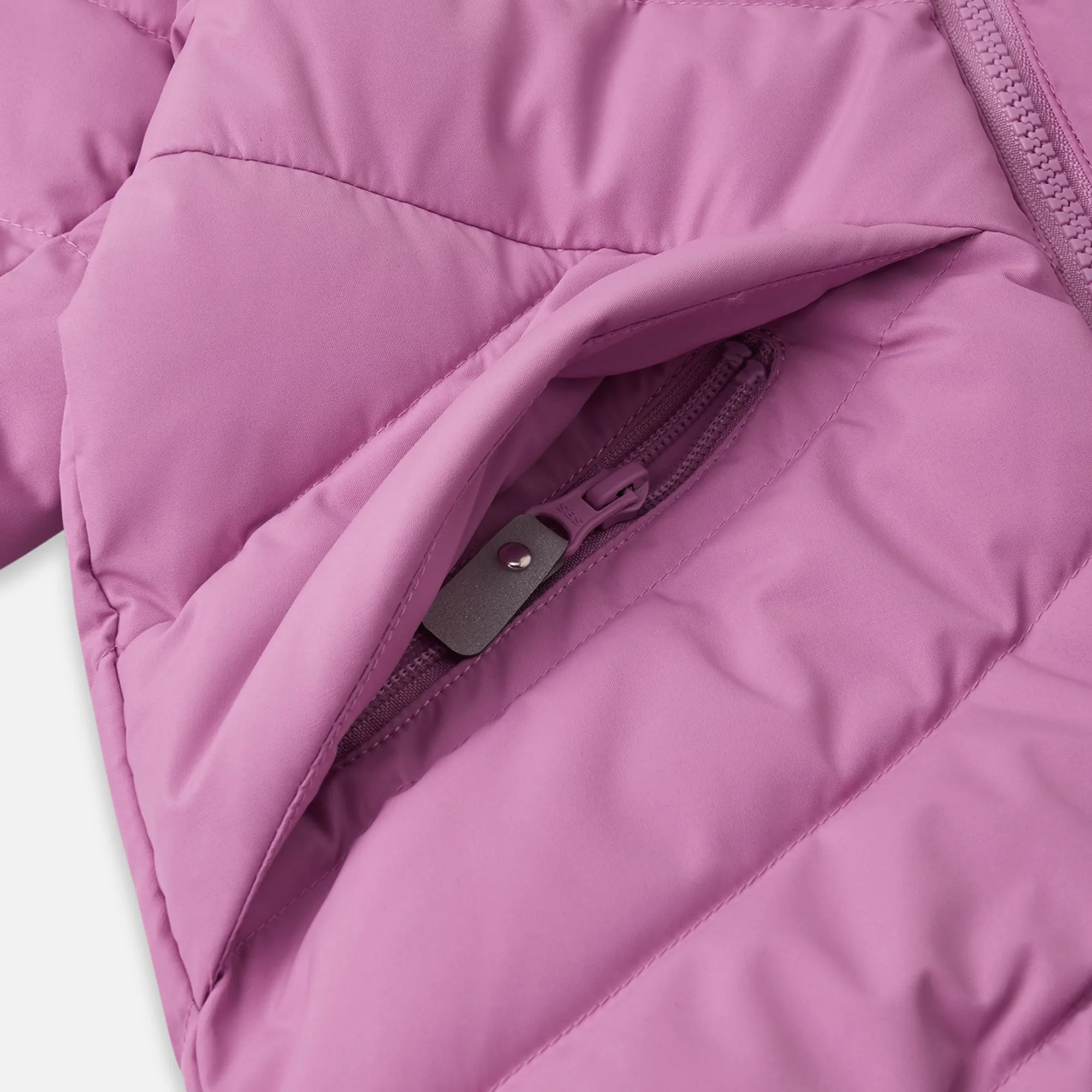 Reima Toddlers' Kupponen Down Jacket - Mauve Pink
