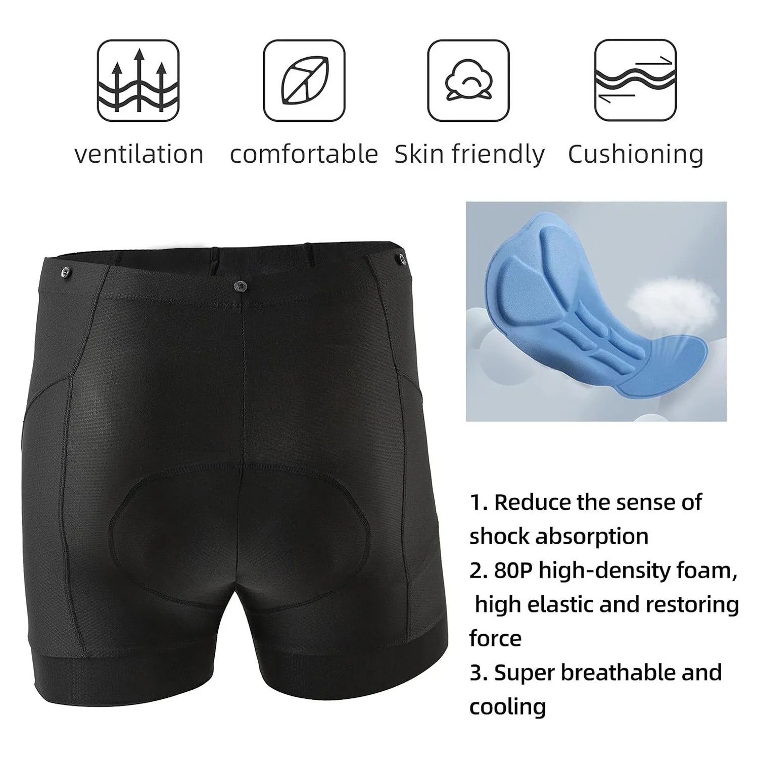 ROCKBROS Men's Breathable Cycling Clothing Set for Summer and Autumn