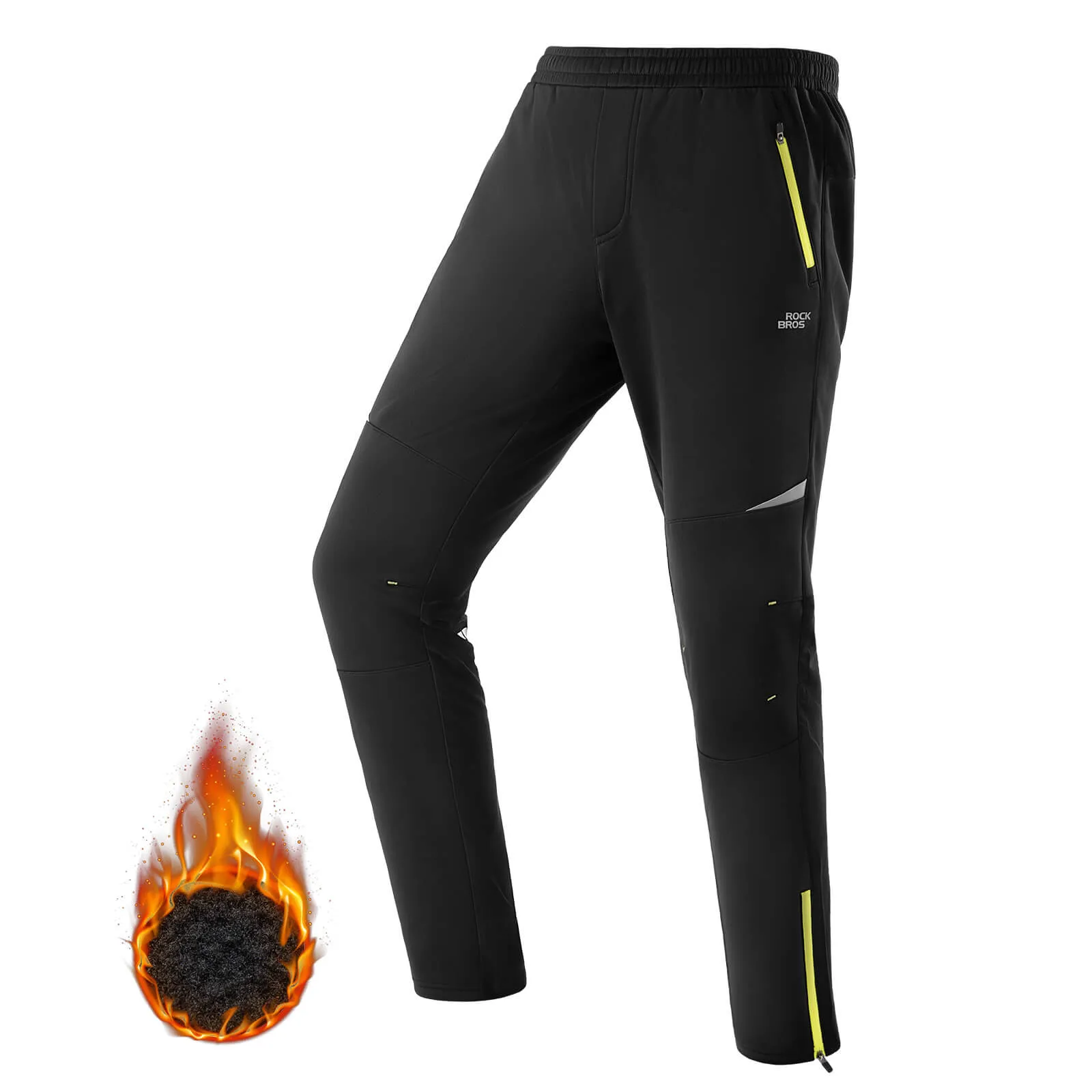 ROCKBROS Winter Windproof Thermal Cycling Trousers