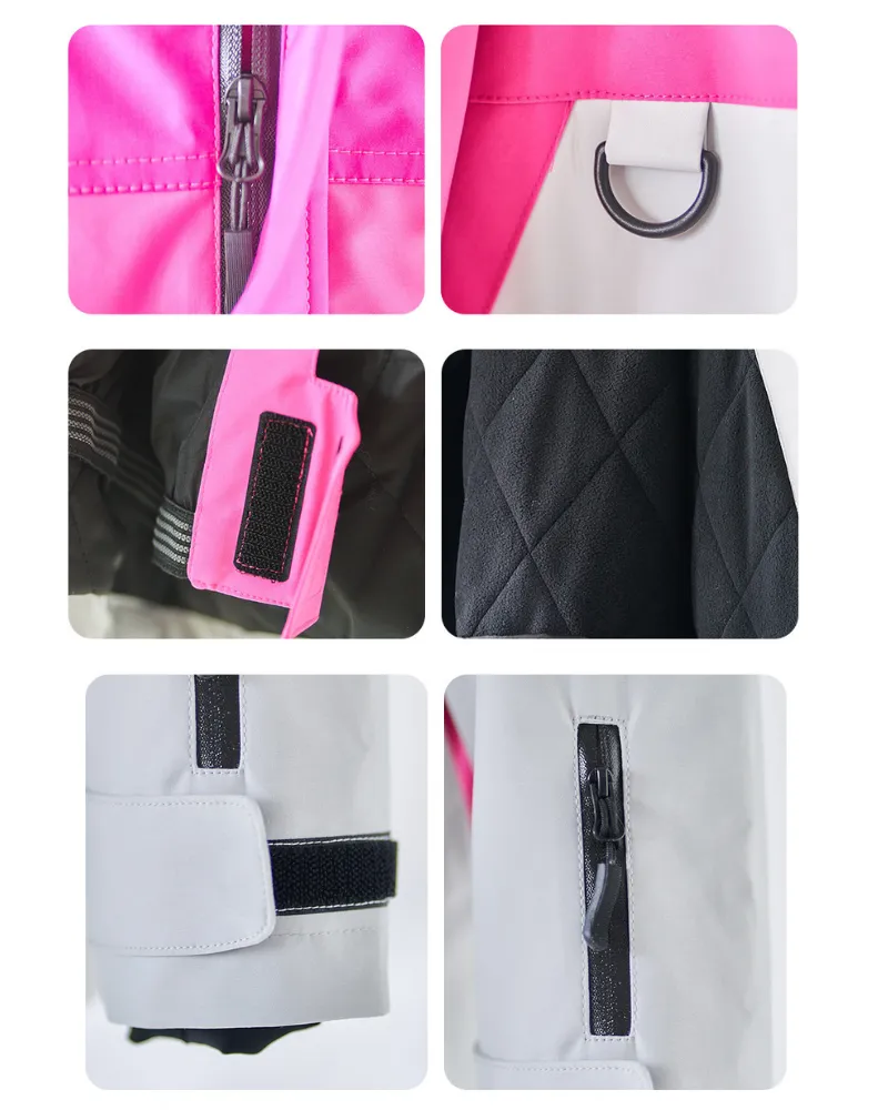 Ski Wear Outdoor Waterproof Jacket&Bibs Kids Snow Suit (Single Unit Available)