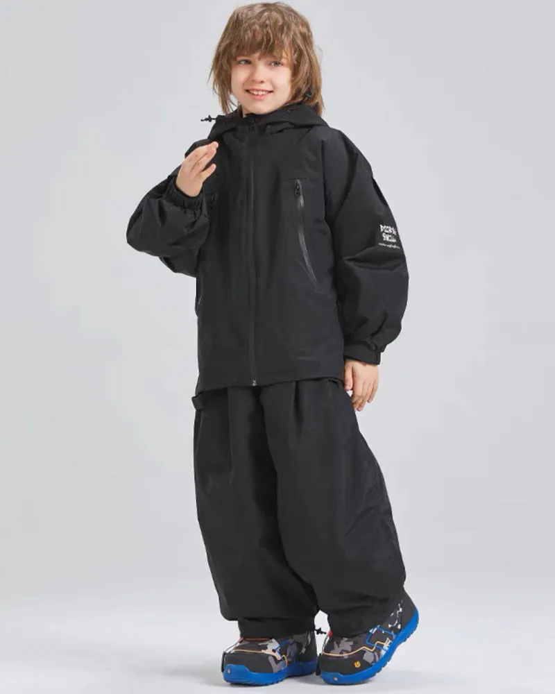 Ski Wear Waterproof Rabbit Ears Kids Snow Suit