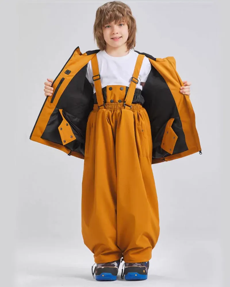 Ski Wear Waterproof Rabbit Ears Kids Snow Suit