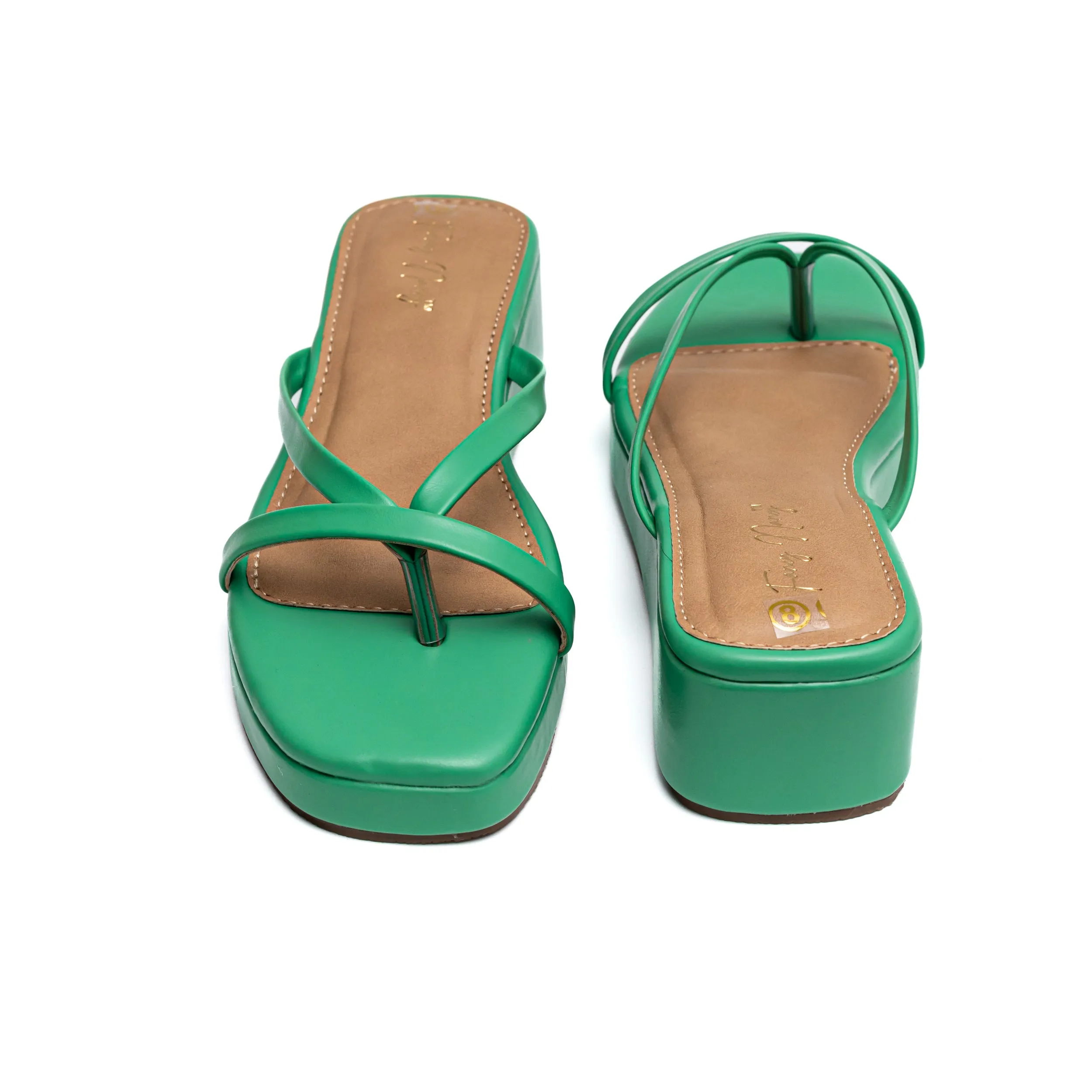 STRAPPY PLATFORM-GREEN