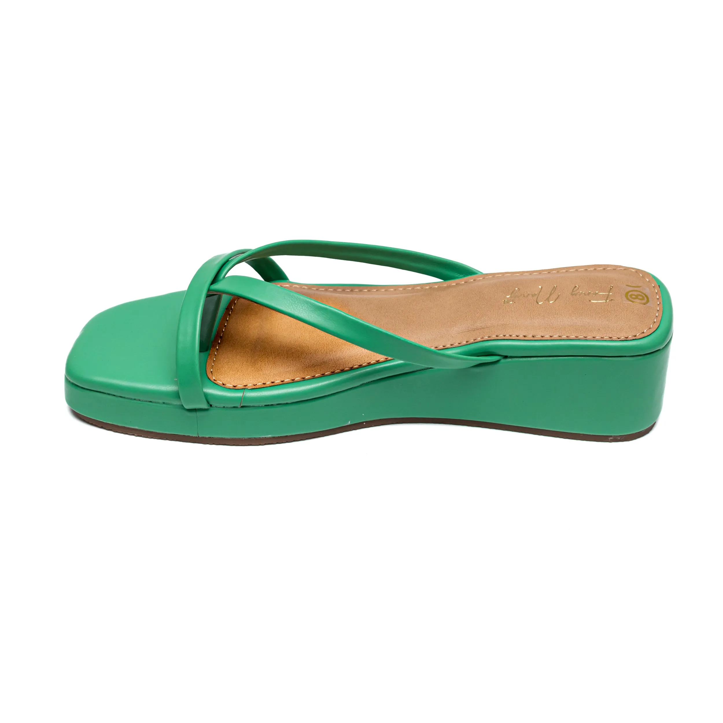 STRAPPY PLATFORM-GREEN