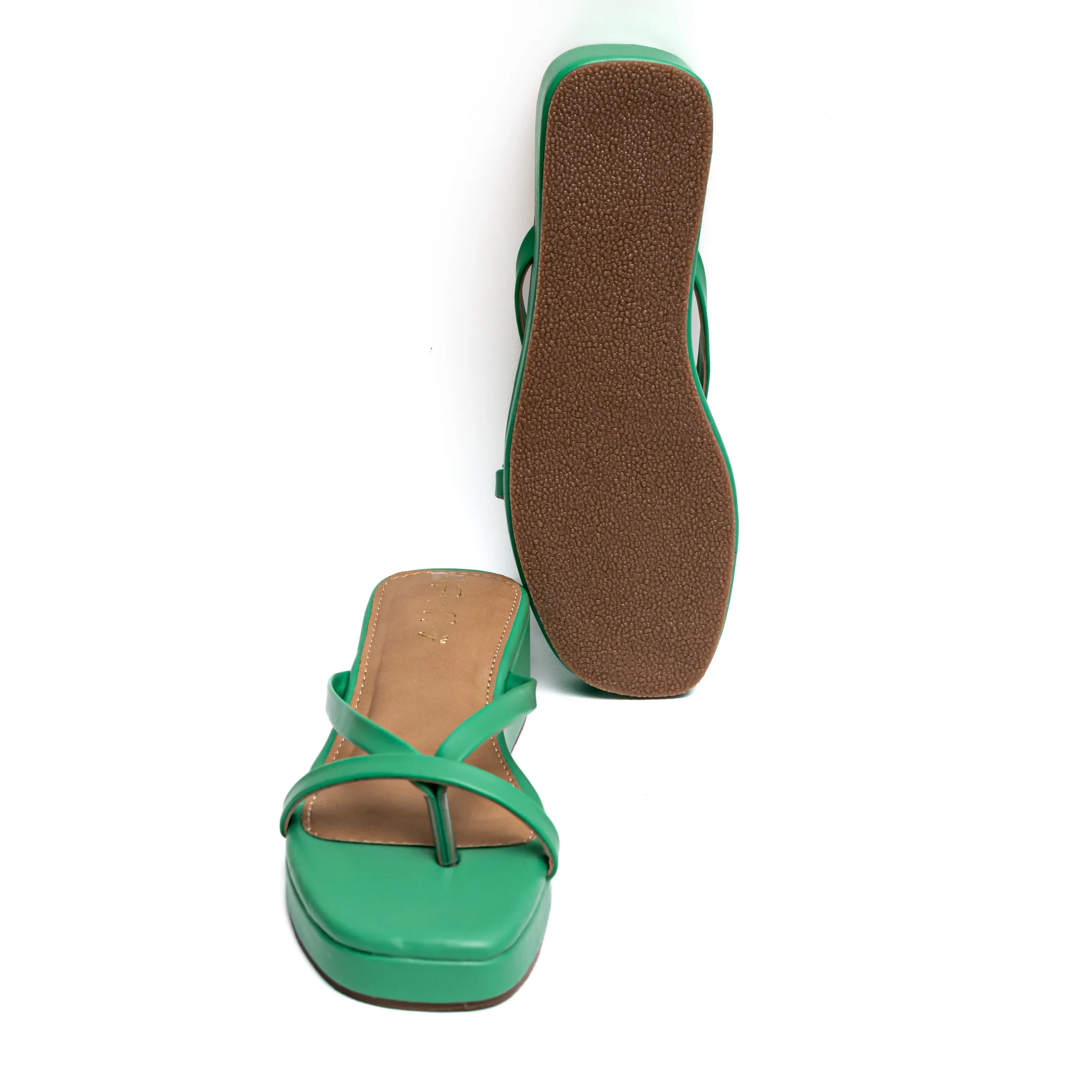 STRAPPY PLATFORM-GREEN