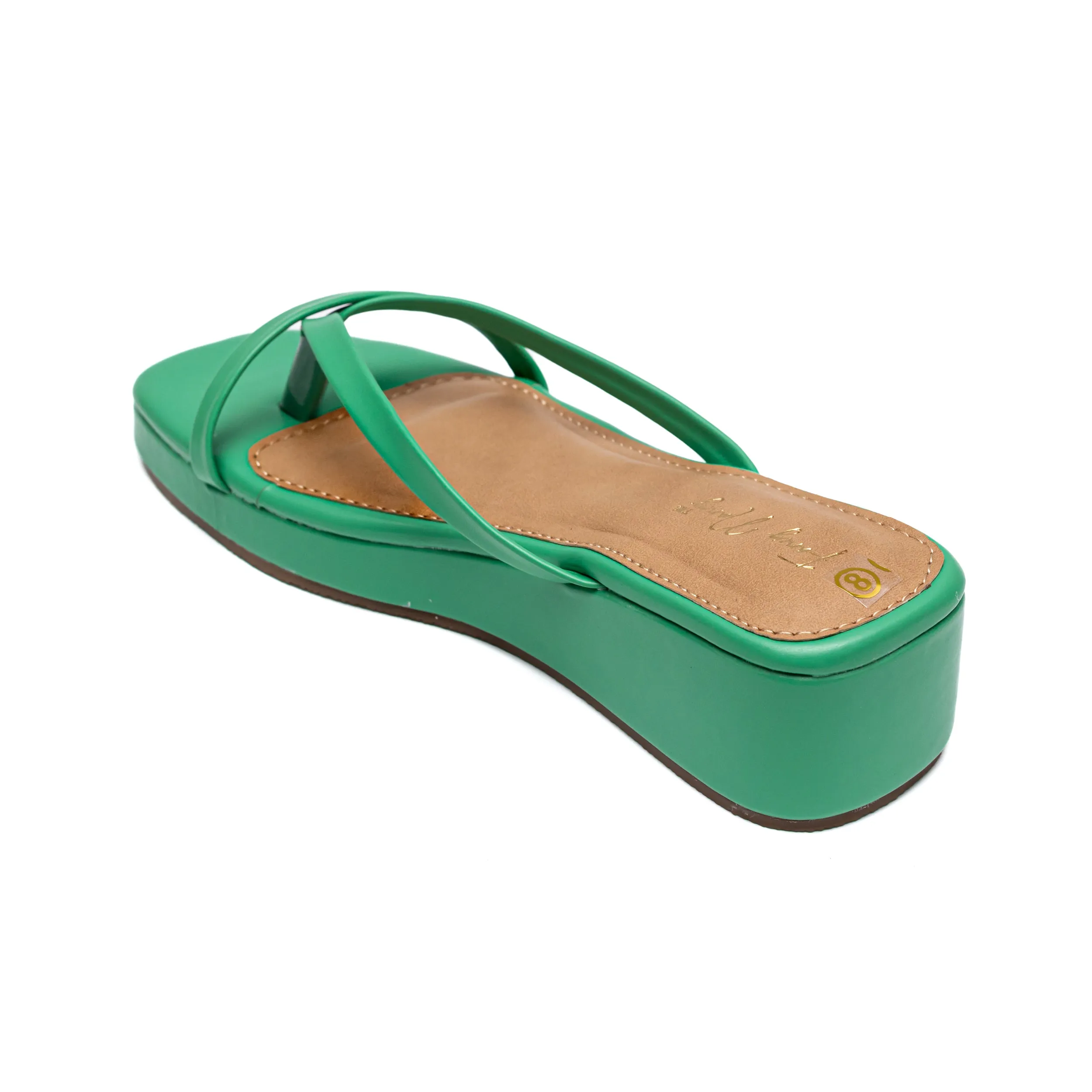 STRAPPY PLATFORM-GREEN
