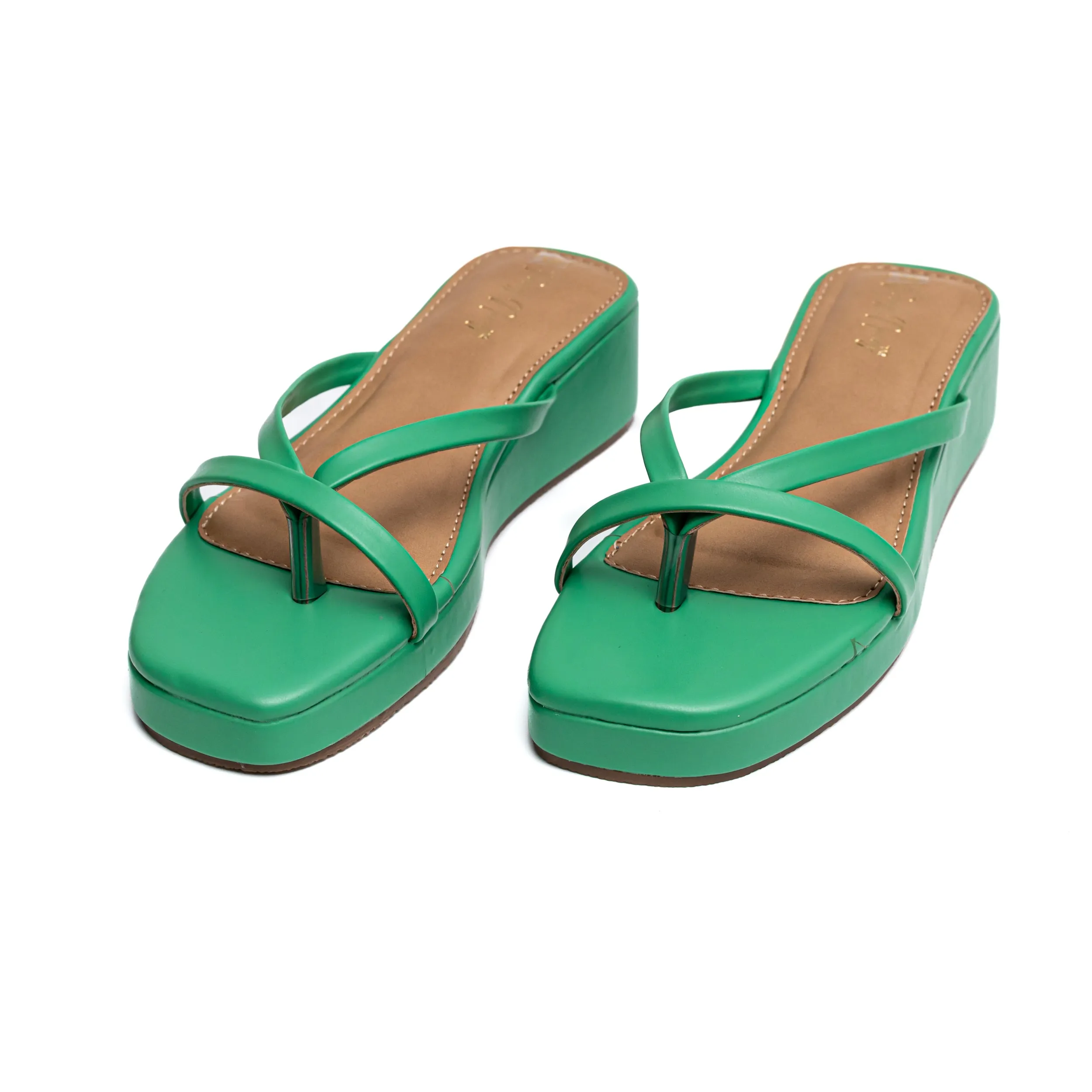 STRAPPY PLATFORM-GREEN