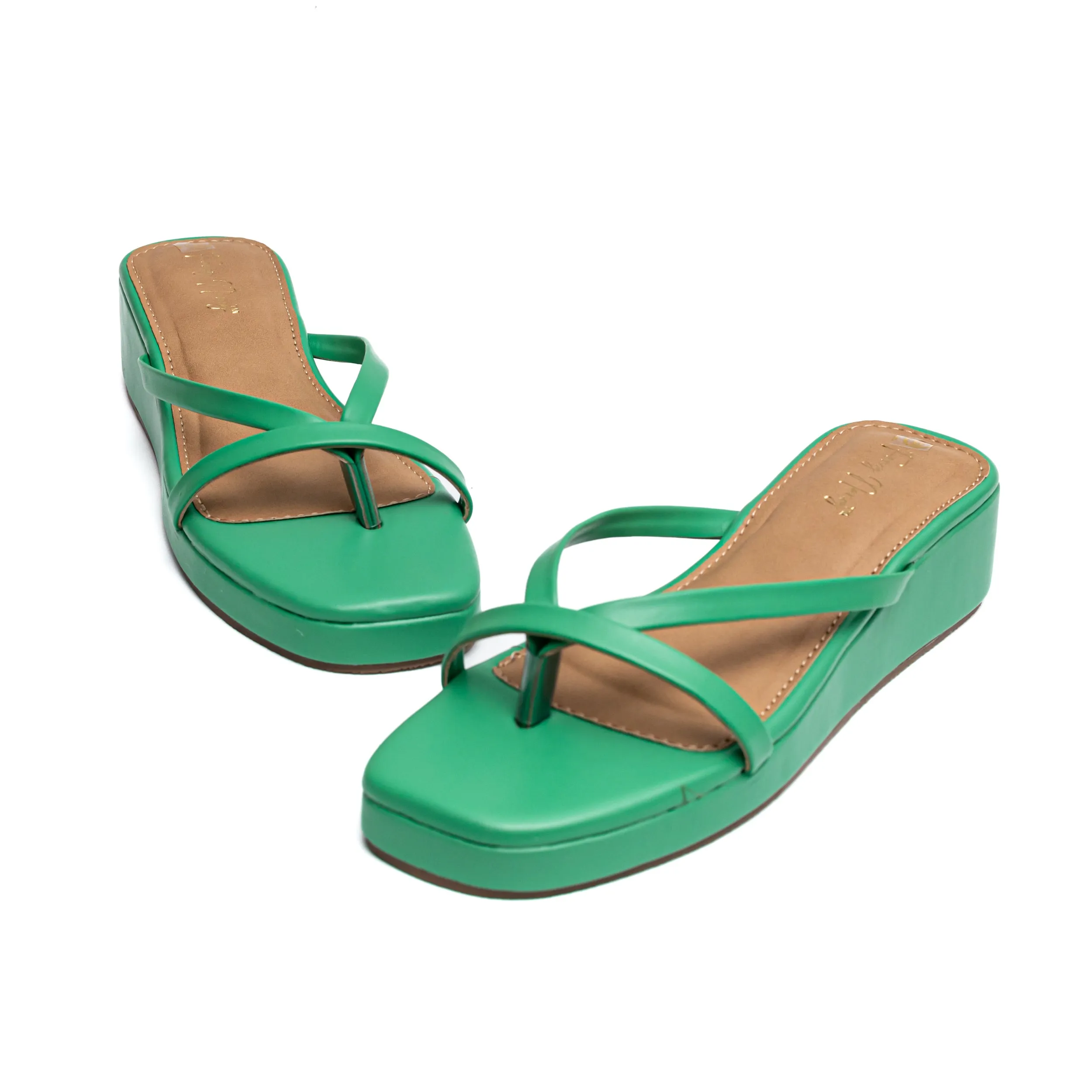 STRAPPY PLATFORM-GREEN
