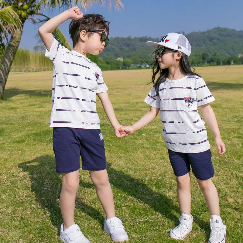 Stripe Family Dress