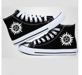 Supernatural High Top Shoes Canvas Shoes Sneakers Sports Shoes Supernatural Gifts