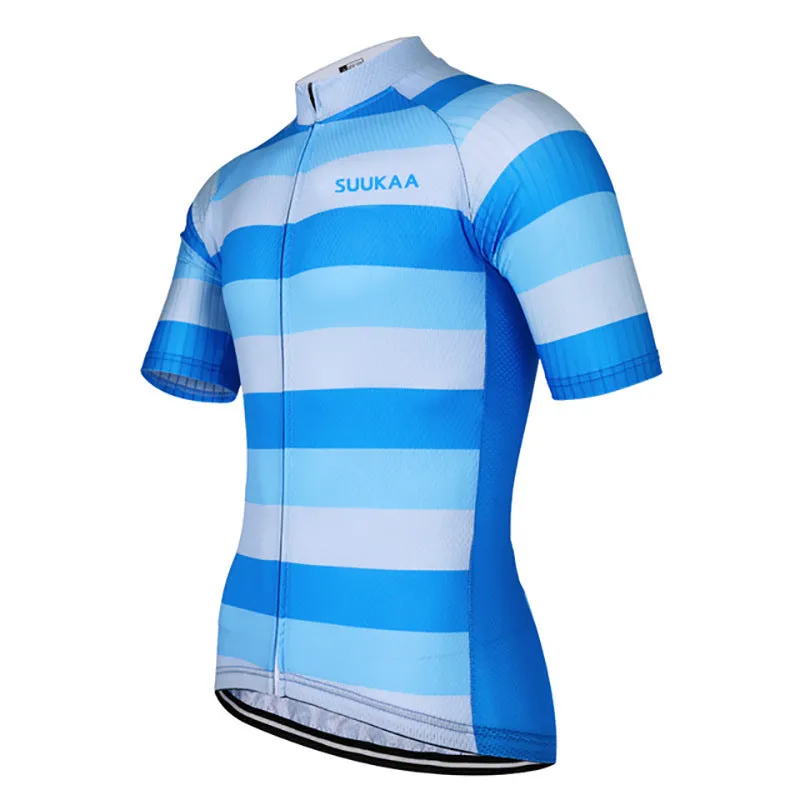 SUUKAA Short Sleeve Men's Cycling Jersey
