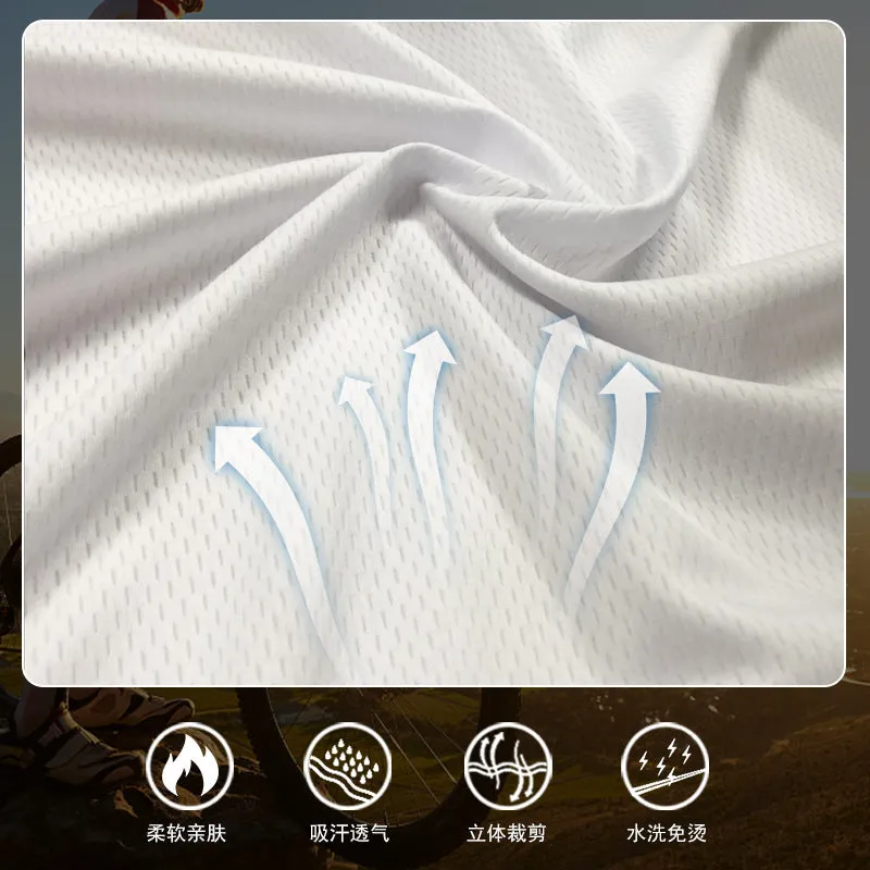 SUUKAA Short Sleeve Men's Cycling Jersey