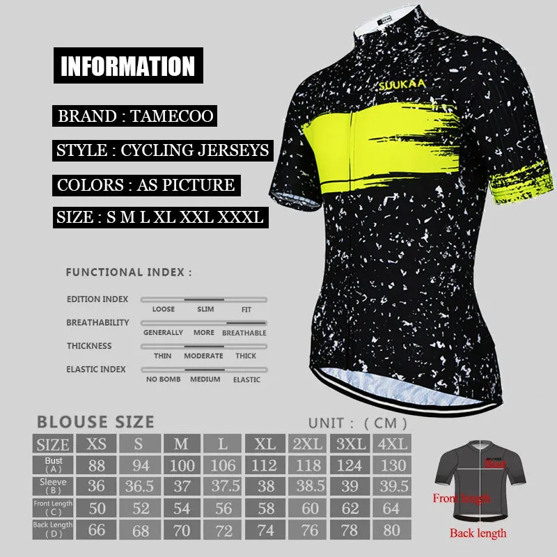 SUUKAA Short Sleeve Men's Cycling Jersey