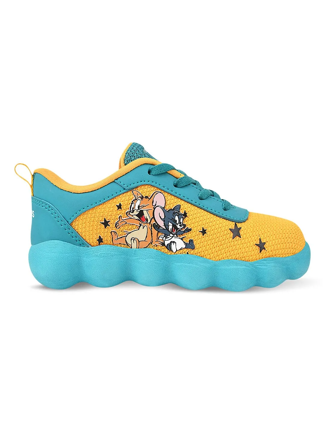 T&J-06 Yellow Kid's Casual Shoes
