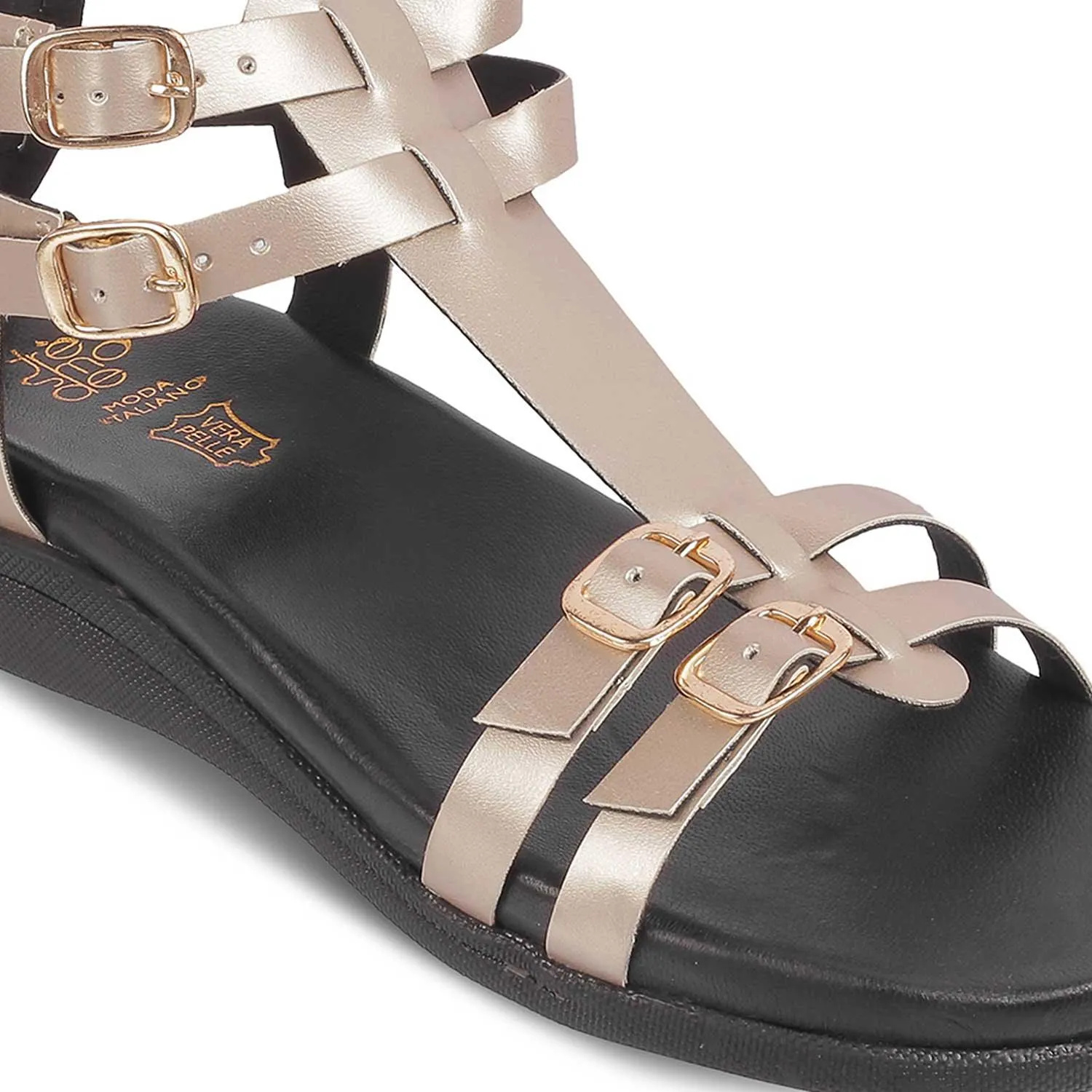 The Nivia Champagne Women's Casual FlatsTresmode