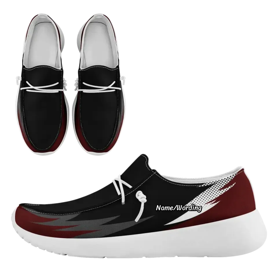 Unique Gift,Personalized Canvas Sneakers, Custom Event Loafer Shoes, Slip On Shoes for Company Gift