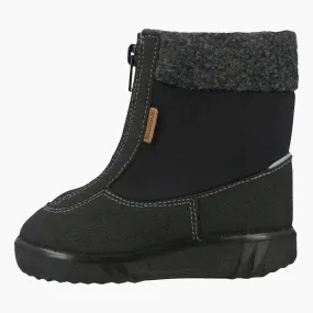 Winter boots Baby high fleececollar, Black