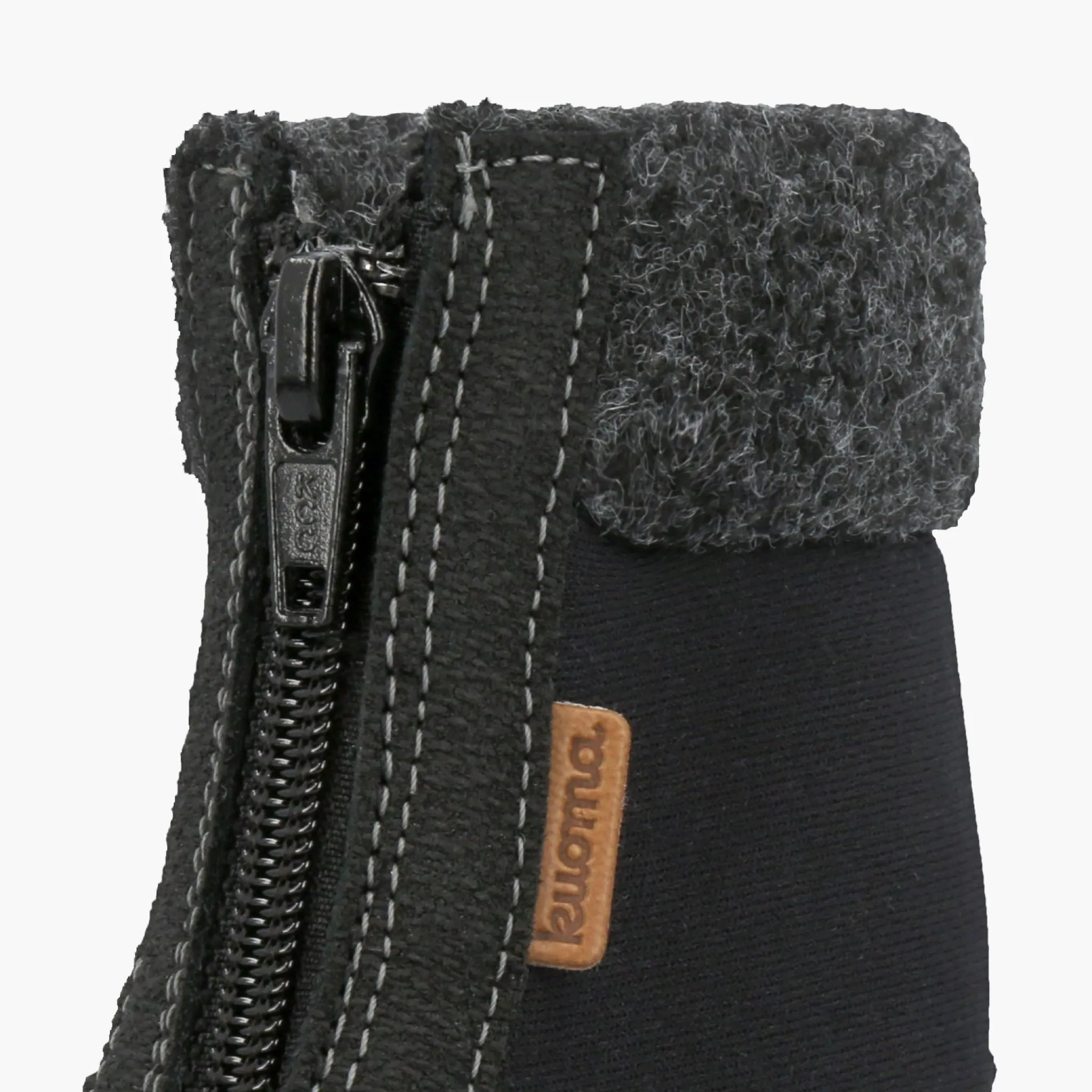Winter boots Baby high fleececollar, Black
