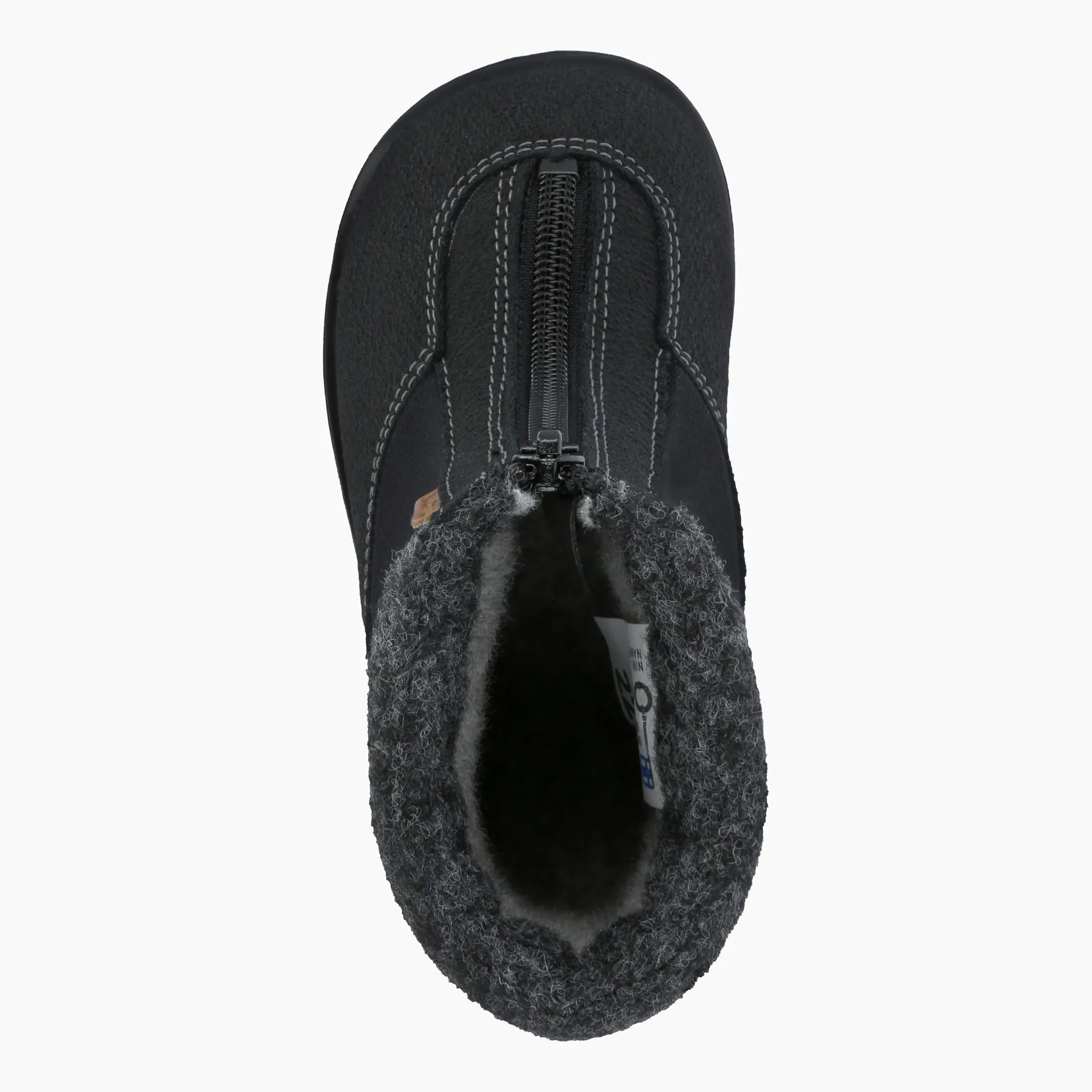 Winter boots Baby high fleececollar, Black