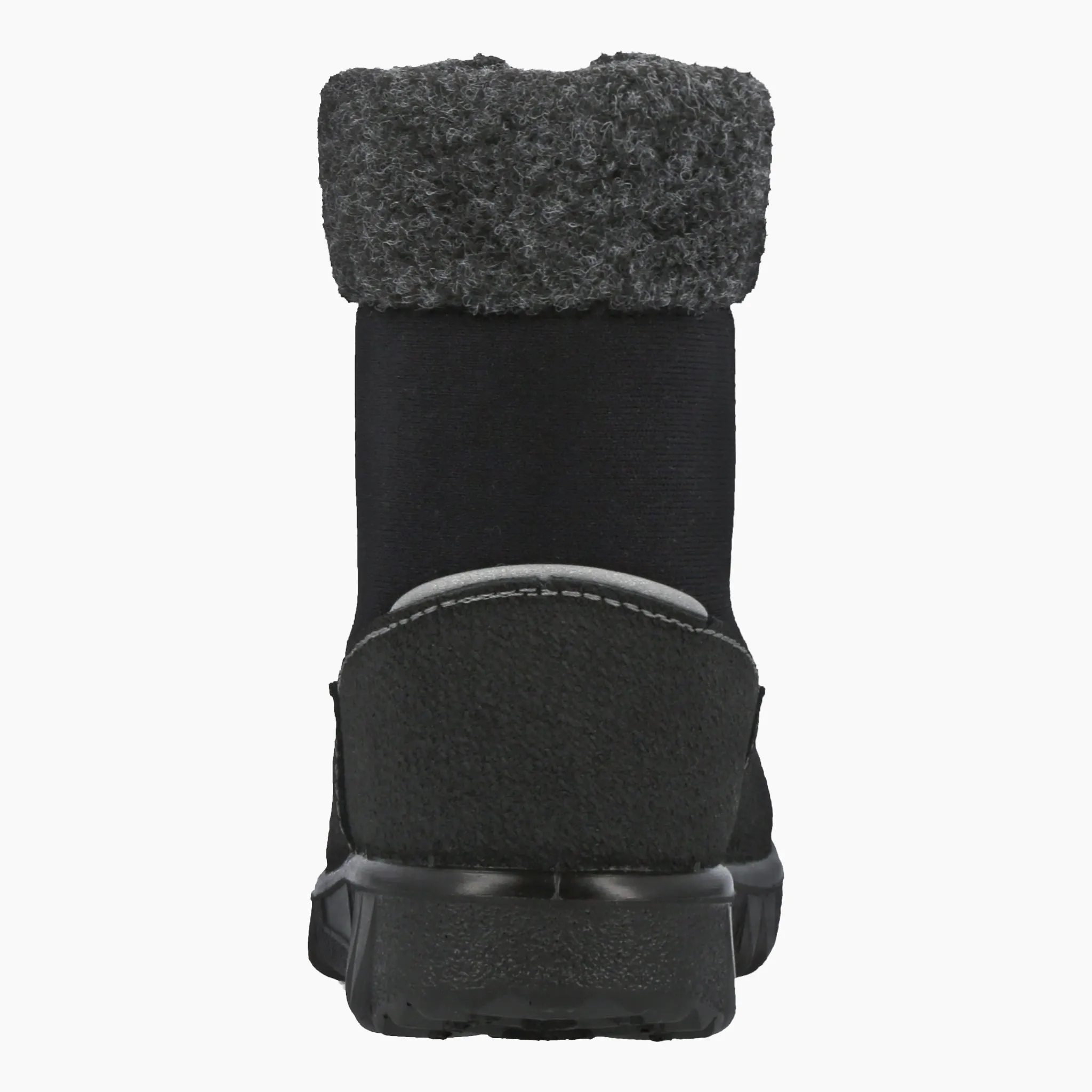 Winter boots Baby high fleececollar, Black