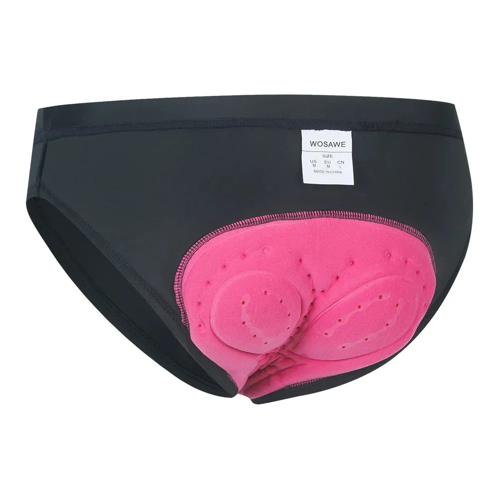 Women Cycling Underwear 3D Padded Shockproof Mountain MTB Bicycle Shorts Riding Bike Sport Underwear Tights Shorts S-2XL