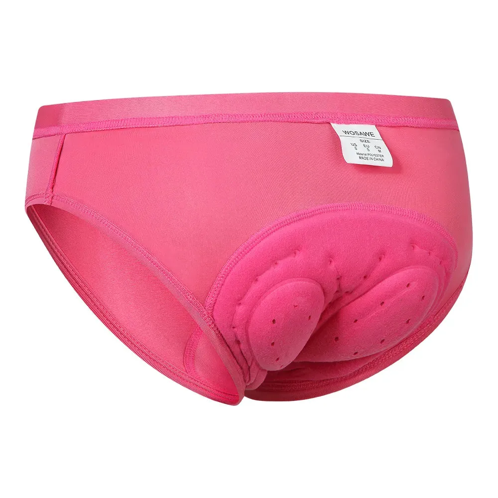 Women Cycling Underwear 3D Padded Shockproof Mountain MTB Bicycle Shorts Riding Bike Sport Underwear Tights Shorts S-2XL