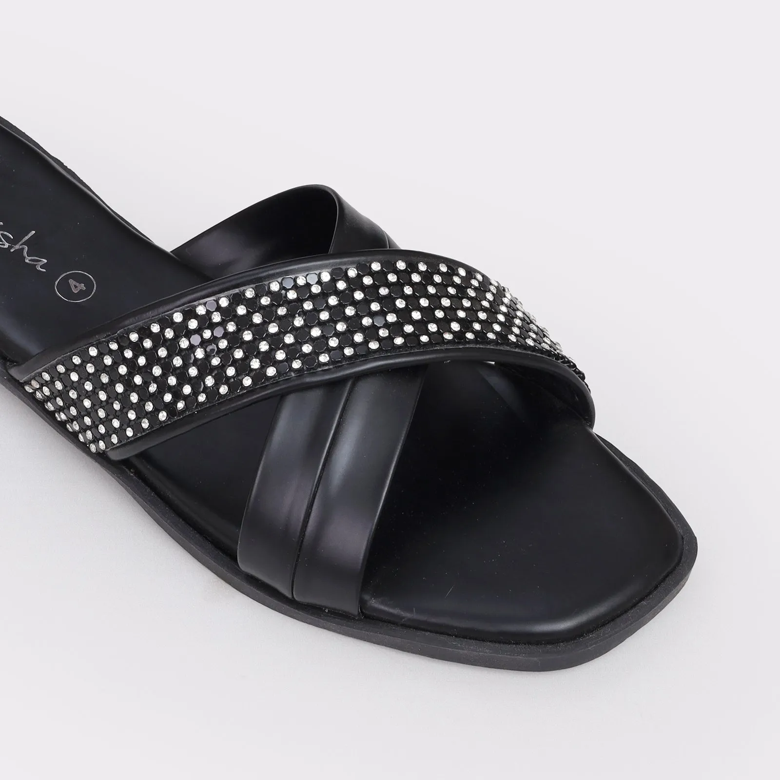 Women's Cross-Strapped Flats