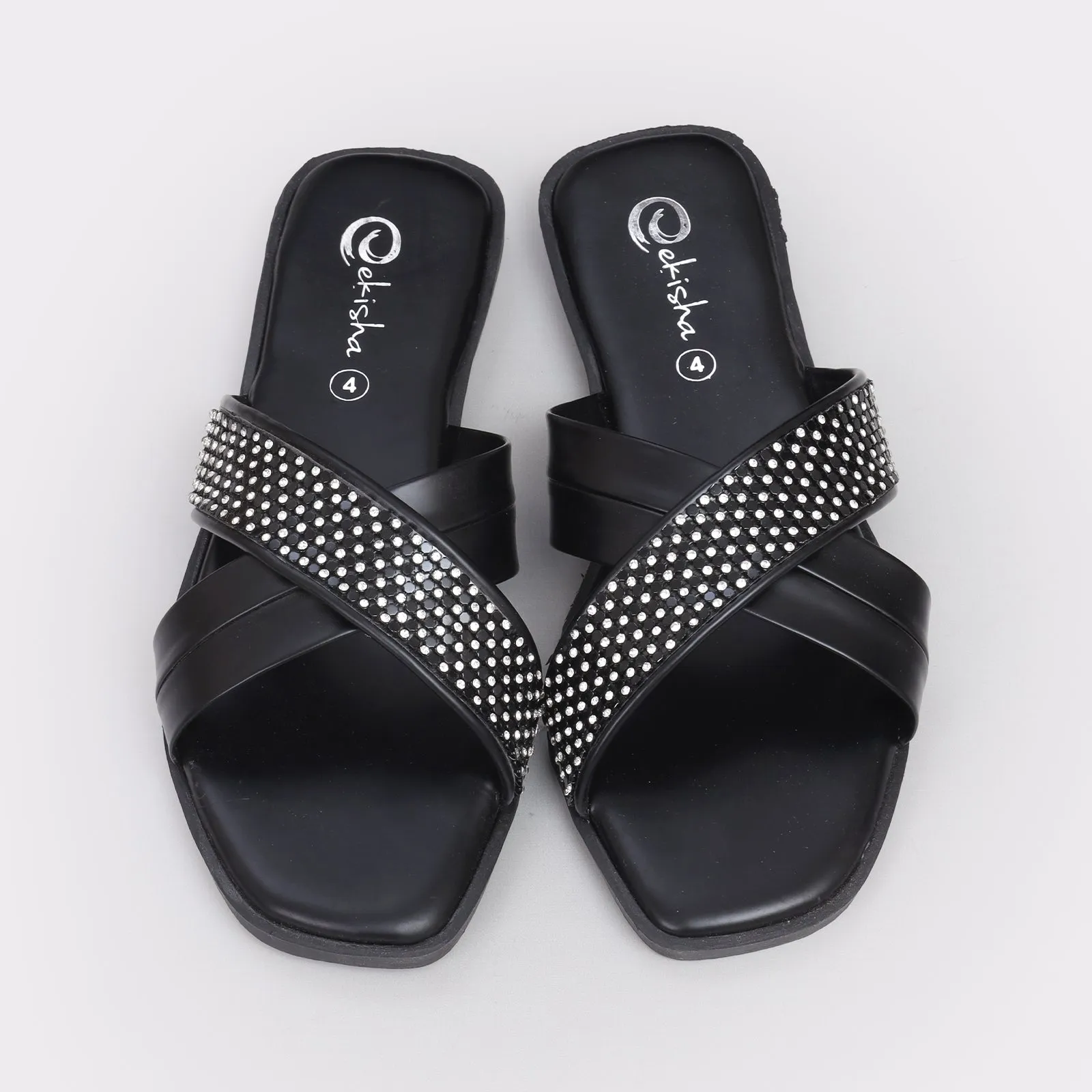 Women's Cross-Strapped Flats