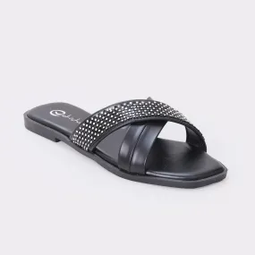 Women's Cross-Strapped Flats