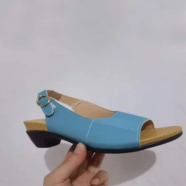 Women's Fish Mouth Beach High Heel Sandals 78026162C