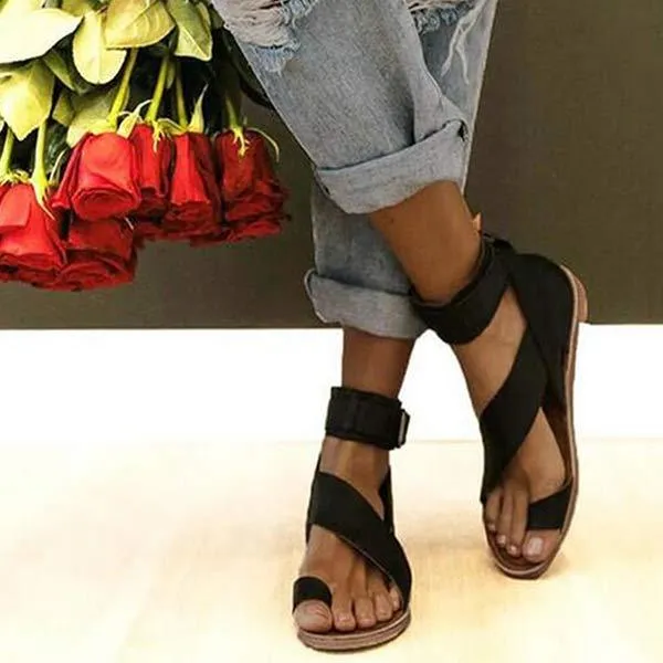 Women'S Flat Roman Sandals 71700360C