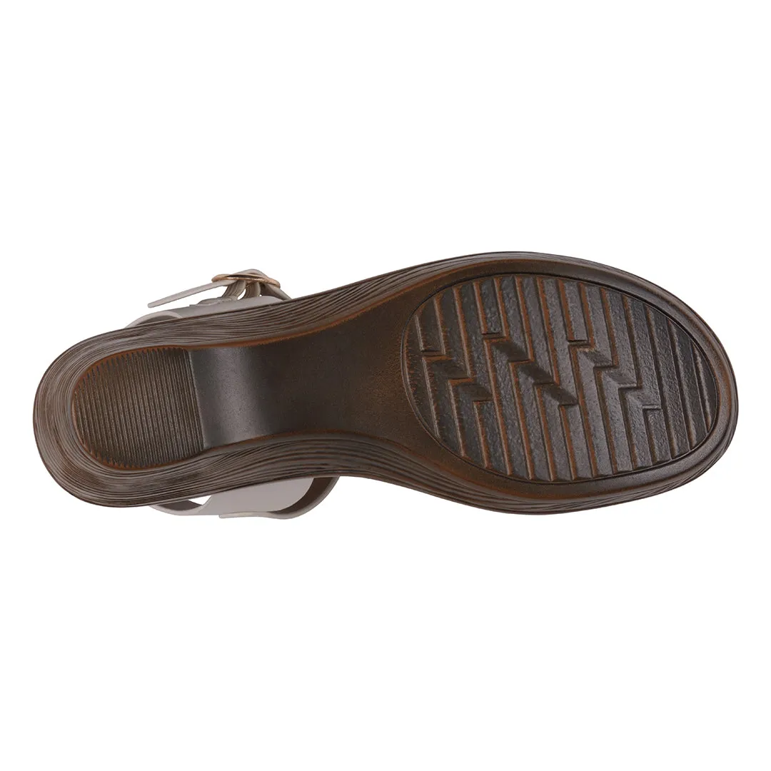 Women's West Ivory Wedge Sandals