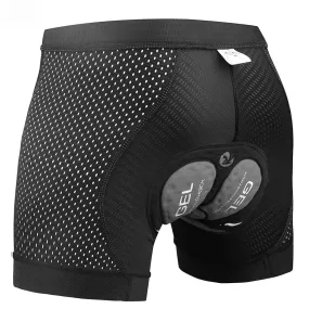 X-TIGER Men Cycling Shorts Summer Cycling Underwear Breathable Mesh Bicycle Underpants Shockproof Gel Pad  Riding Bike Shorts