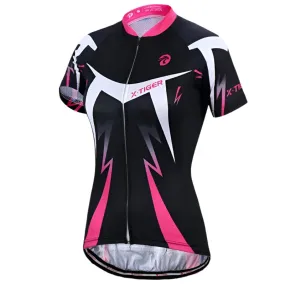 X-Tiger Pro Summer Women Cycling Clothing MTB Bike Clothing Bicycle Wear Clothes Ropa Ciclismo Girls UV400 Cycling Jersey