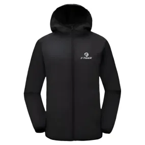 X-TIGER Windproof Reflective Cycling Jersey MTB Bike Bicycle Windcoat Super Light Sunscreen Hiking Jacket Cycling Sports Clothes